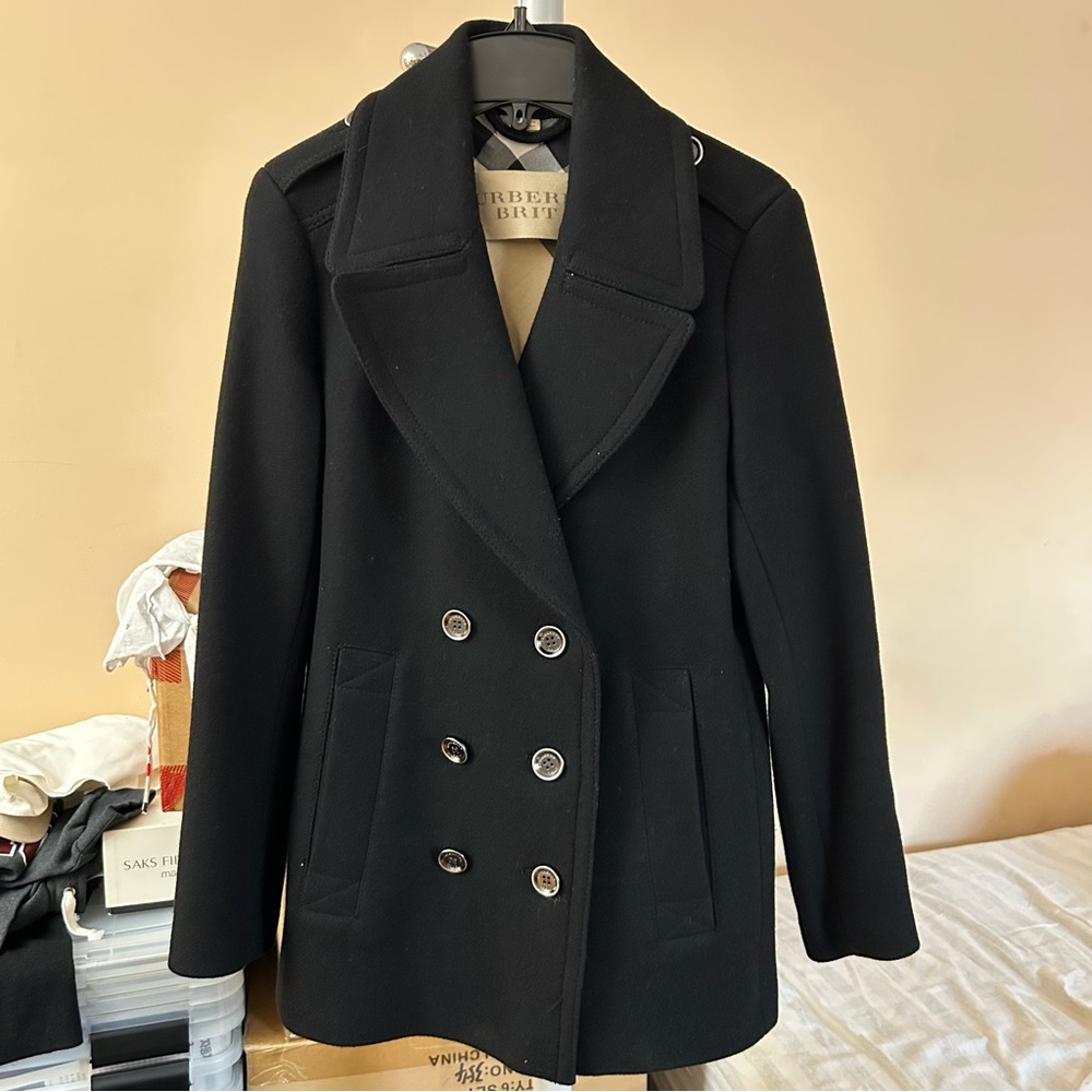 Burberry Brit Black Peacoat